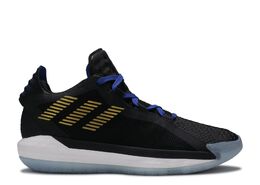 Adidas: Чёрные кроссовки  Dame 6