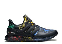 Adidas: Чёрные кроссовки  UltraBoost