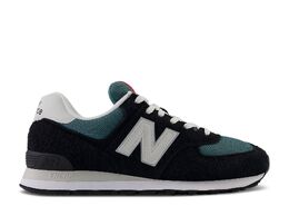New Balance: Чёрные кроссовки  574