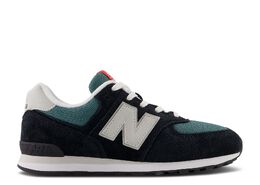 New Balance: Чёрные кроссовки  574