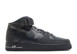 Nike: Чёрные кроссовки  Air Force 1