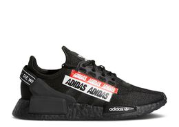 Adidas: Чёрные кроссовки  NMD_R1 V2