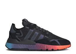 Adidas: Чёрные кроссовки  Nite Jogger