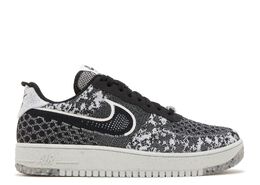 Nike: Чёрные кроссовки  Air Force 1 Crater Flyknit