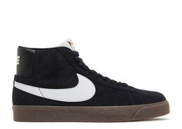 Nike: Чёрные кроссовки  Zoom Blazer