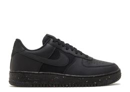 Nike: Чёрные кроссовки  Air Force 1 Crater