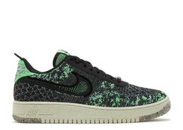 Nike: Чёрные кроссовки  Air Force 1 Crater Flyknit