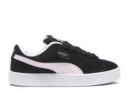 PUMA: Чёрные кроссовки  Suede