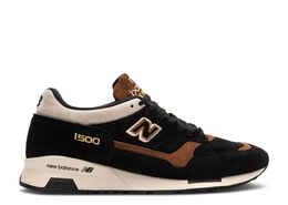 New Balance: Чёрные кроссовки  1500