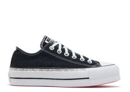 Converse: Чёрные кроссовки  Chuck Taylor All Star Lift