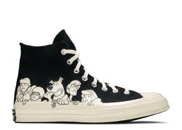 Converse: Чёрные кроссовки  Chuck 70