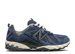 New Balance: Синие кроссовки 