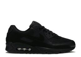 Nike: Чёрные кроссовки Air Max 90