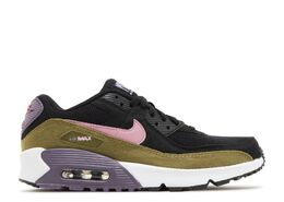 Nike: Чёрные кроссовки  Air Max 90