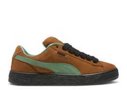 PUMA: Коричневые кроссовки  Suede