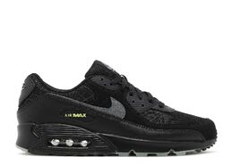 Nike: Чёрные кроссовки  Air Max 90