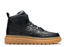 Nike: Чёрные кроссовки  Air Force 1