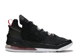 Nike: Чёрные кроссовки  Lebron 18