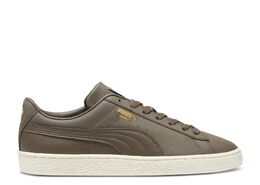 PUMA: Коричневые кроссовки  Classics