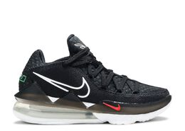 Nike: Чёрные кроссовки  Lebron 17 Low