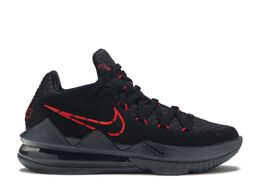 Nike: Чёрные кроссовки  Lebron 17 Low