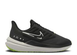 Nike: Чёрные кроссовки  Air