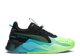 PUMA: Чёрные кроссовки  RS-X