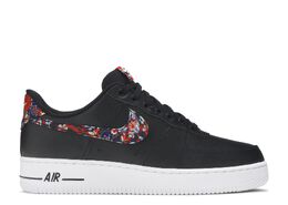 Nike: Чёрные кроссовки  Air Force 1