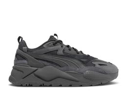 PUMA: Чёрные кроссовки  RS-X