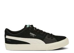 PUMA: Чёрные кроссовки  Suede