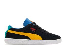 PUMA: Чёрные кроссовки  Suede