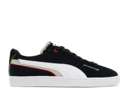 PUMA: Чёрные кроссовки  Suede