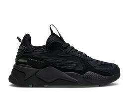 PUMA: Чёрные кроссовки  RS-X