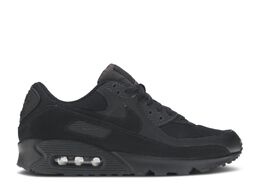 Nike: Чёрные кроссовки  Air Max 90 Recraft