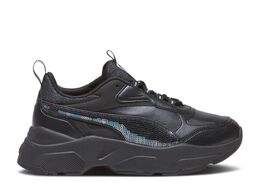 PUMA: Чёрные кроссовки 
