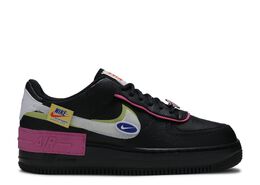 Nike: Чёрные кроссовки  Air Force 1 Shadow