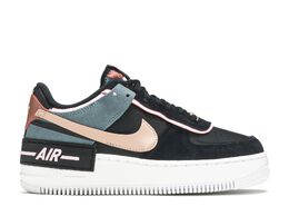 Nike: Чёрные кроссовки  Air Force 1 Shadow