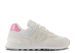 New Balance: Розовые кроссовки  574