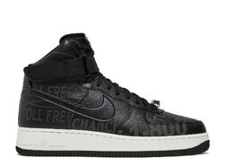 Nike: Чёрные кроссовки  Air Force 1 High