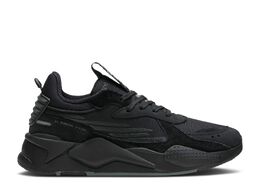 PUMA: Чёрные кроссовки  RS-X