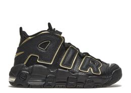 Nike: Чёрные кроссовки  Air More Uptempo