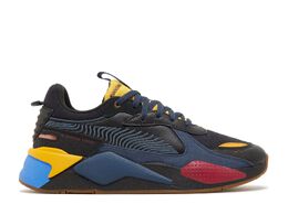 PUMA: Чёрные кроссовки  RS-X