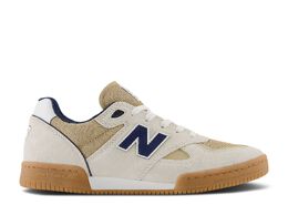 New Balance: Синие кроссовки 