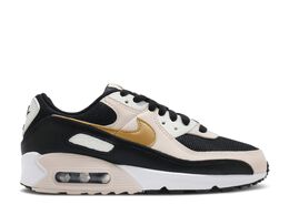 Nike: Чёрные кроссовки  Air Max 90