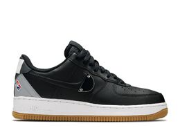 Nike: Чёрные кроссовки  Air Force 1