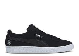 PUMA: Чёрные кроссовки  Suede