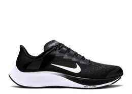 Nike: Чёрные кроссовки  Air Zoom Pegasus 37 Flyease