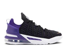 Nike: Чёрные кроссовки  Lebron 18