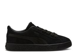 PUMA: Чёрные кроссовки  Suede Classic
