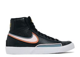 Nike: Чёрные кроссовки  Blazer Mid 77 Infinite